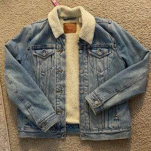 Levi’s Sherpa Lined Jean Jacket